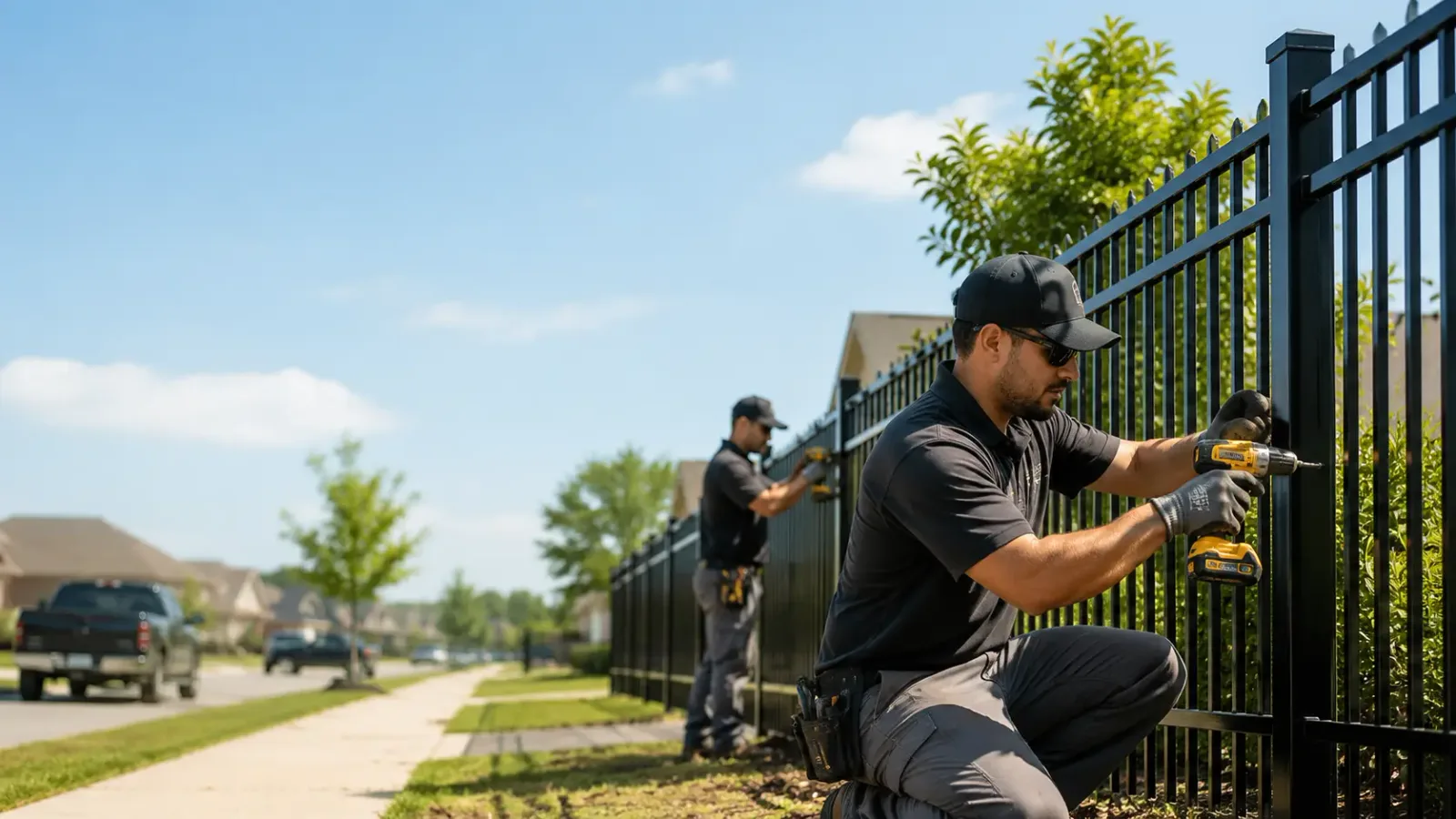 Metal Fence Installation in Hartford, KY